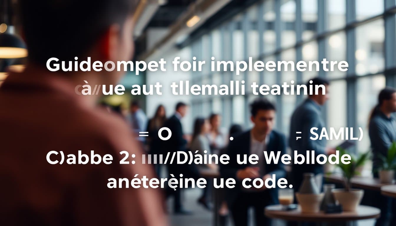 Authentification multi-tenant no-code : SSO, OAuth2 et SAML