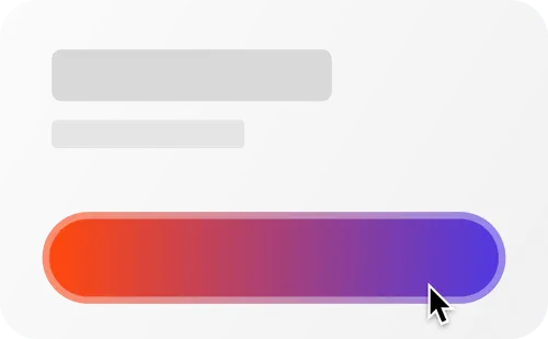 barre de time line en dégradée de couleur, violet vers orange